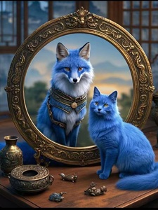 青铜镜中电子狐